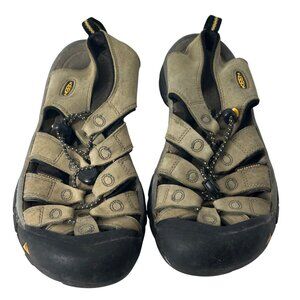 KEEN Newport H2 Mens Waterproof Hiking Sandals Size 8.5 Gray/Black Durable Outdo